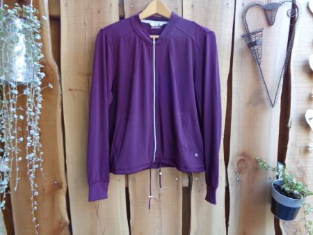 Tolle Damen Sportjacke bordeaux Gr. S - 200977