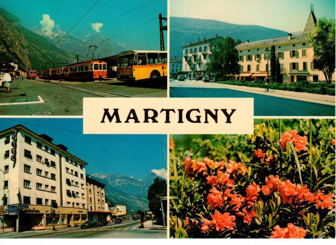 Ansichtskarten: Martigny – Gebraucht aus Wolhusen von Curver9