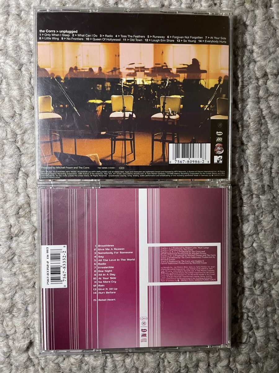 CD: 2x The Corrs (unplugged + in blue) – Usato da Reinach AG venduto da trigger7811 1
