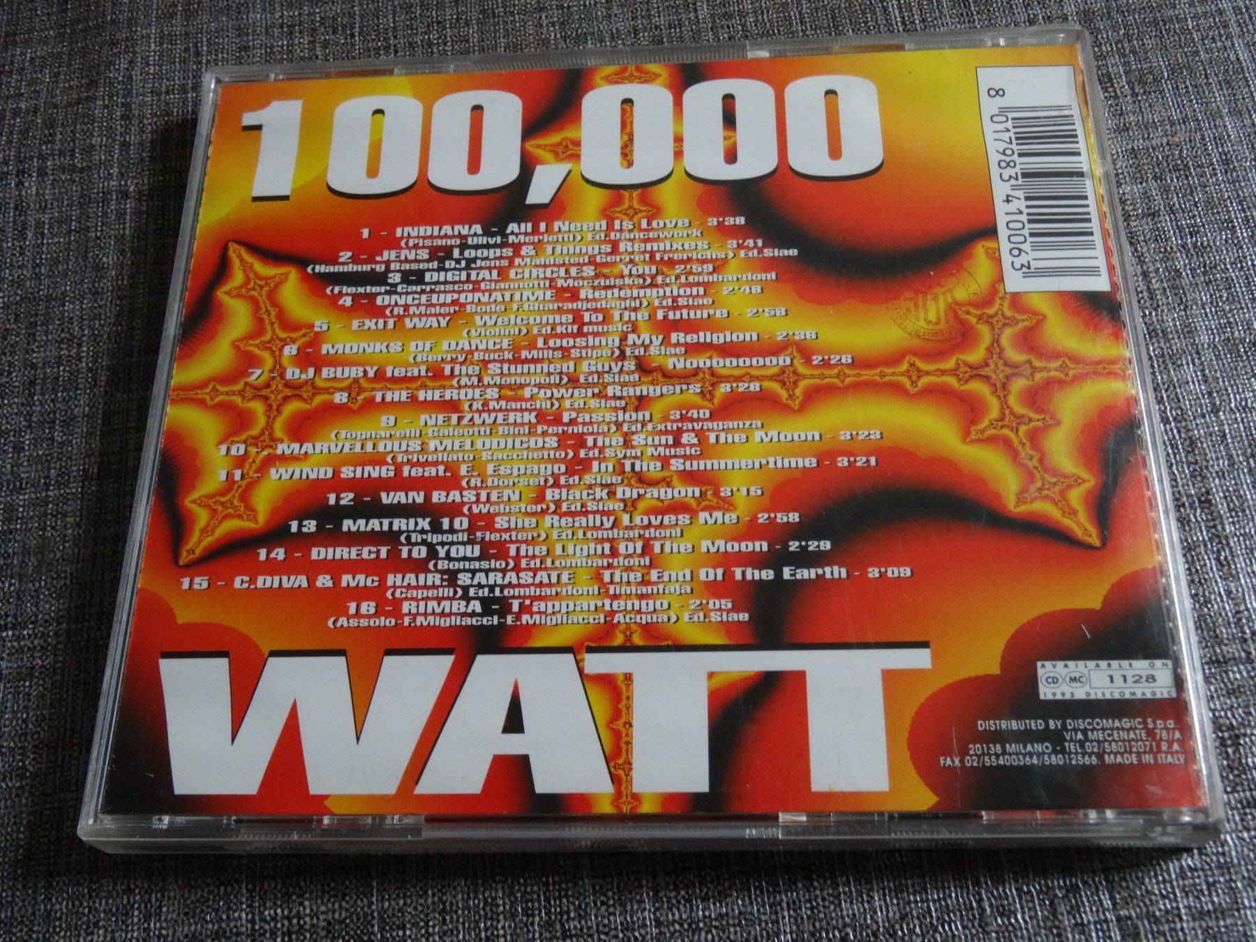 CD: 100,000 Watt CD – Usato da Olten venduto da Disc-Ausverkauf 1