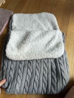für baby  Strickmuster, hellgrau, 150 cm lang