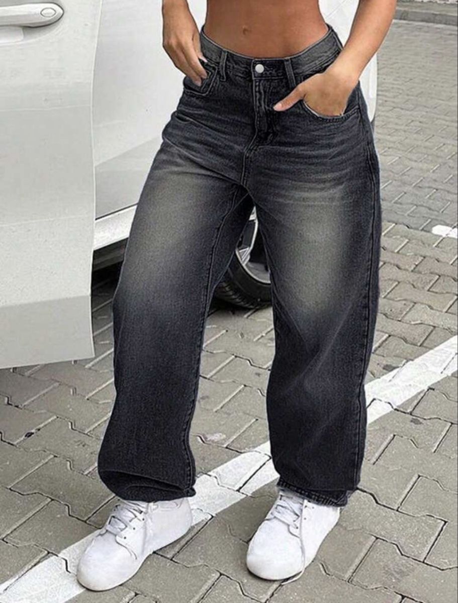 Shein Jeans: Jean noir – Nuovo (secondo la descrizione) da St. Gallen venduto da lor_q58n