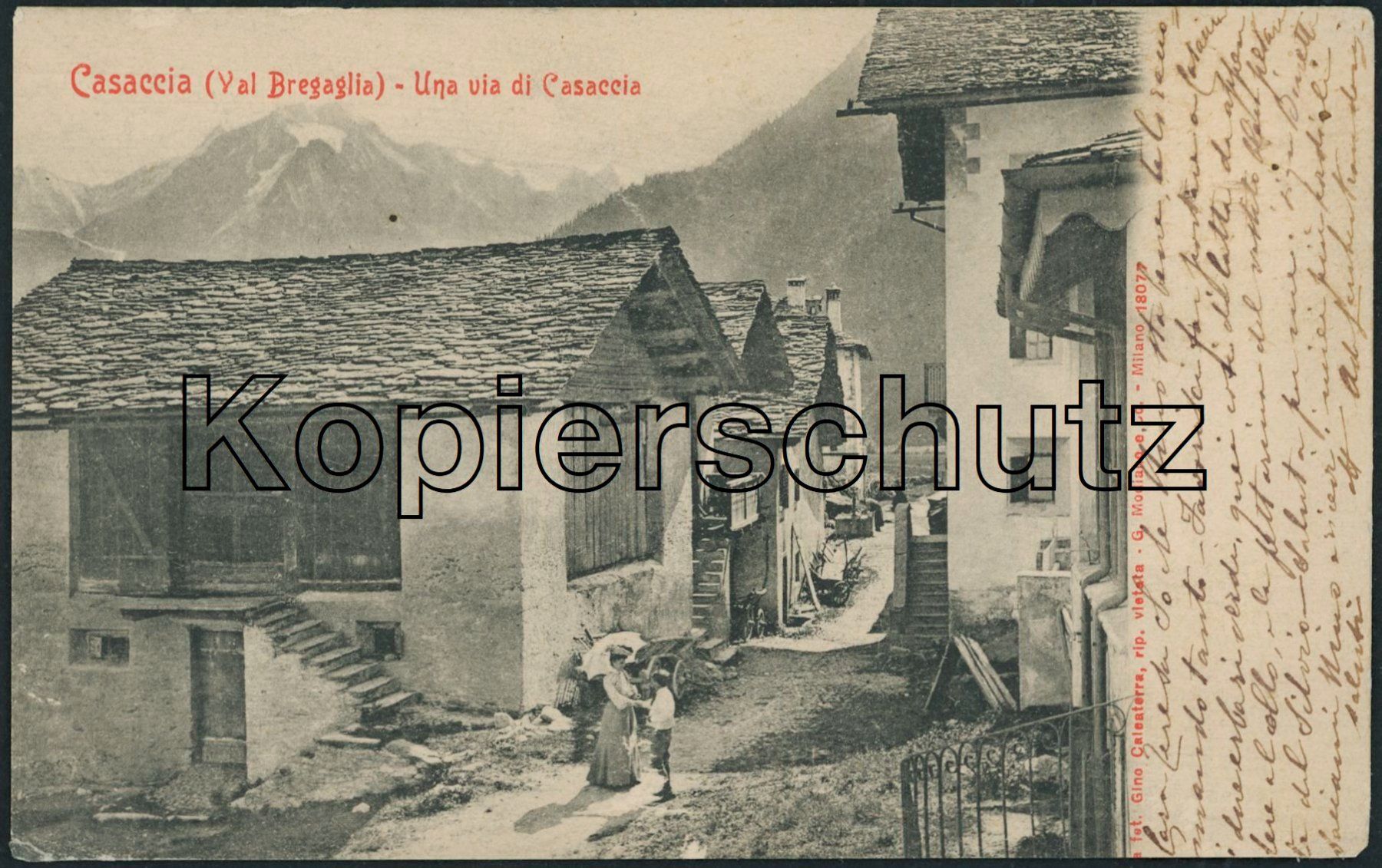 Cartoline postali: GR Casaccia – Usato da Schindellegi venduto da stationary