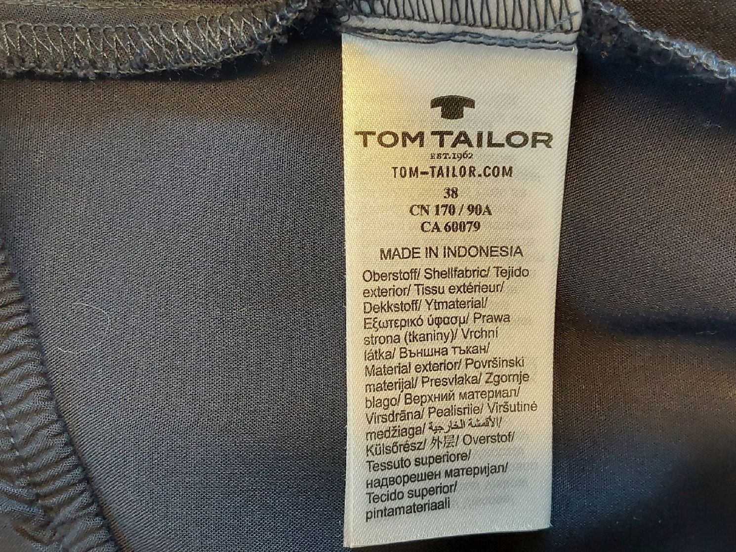 Tom Tailor Camicette: Bluse Tom Tailor dunkelblau 38 – Nuovo (secondo la descrizione) da Köniz venduto da scopello12 5