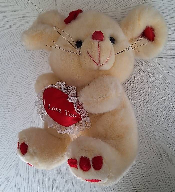 Giocattoli: Plüsch-Maus "I love you" – Nuovo (secondo la descrizione) da Urdorf venduto da Jeani_ 4