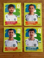 Panini UZB 8, 11, 12, 16 - Set 4 Bilder