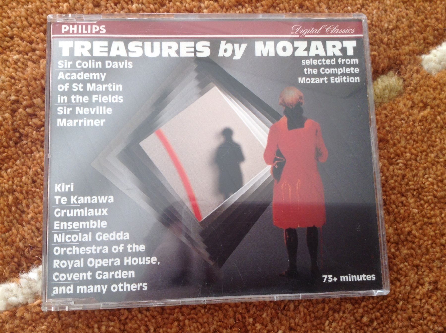 CD: Treasures by MOZART – Usato da herzogenbuchsee venduto da HIFIANER