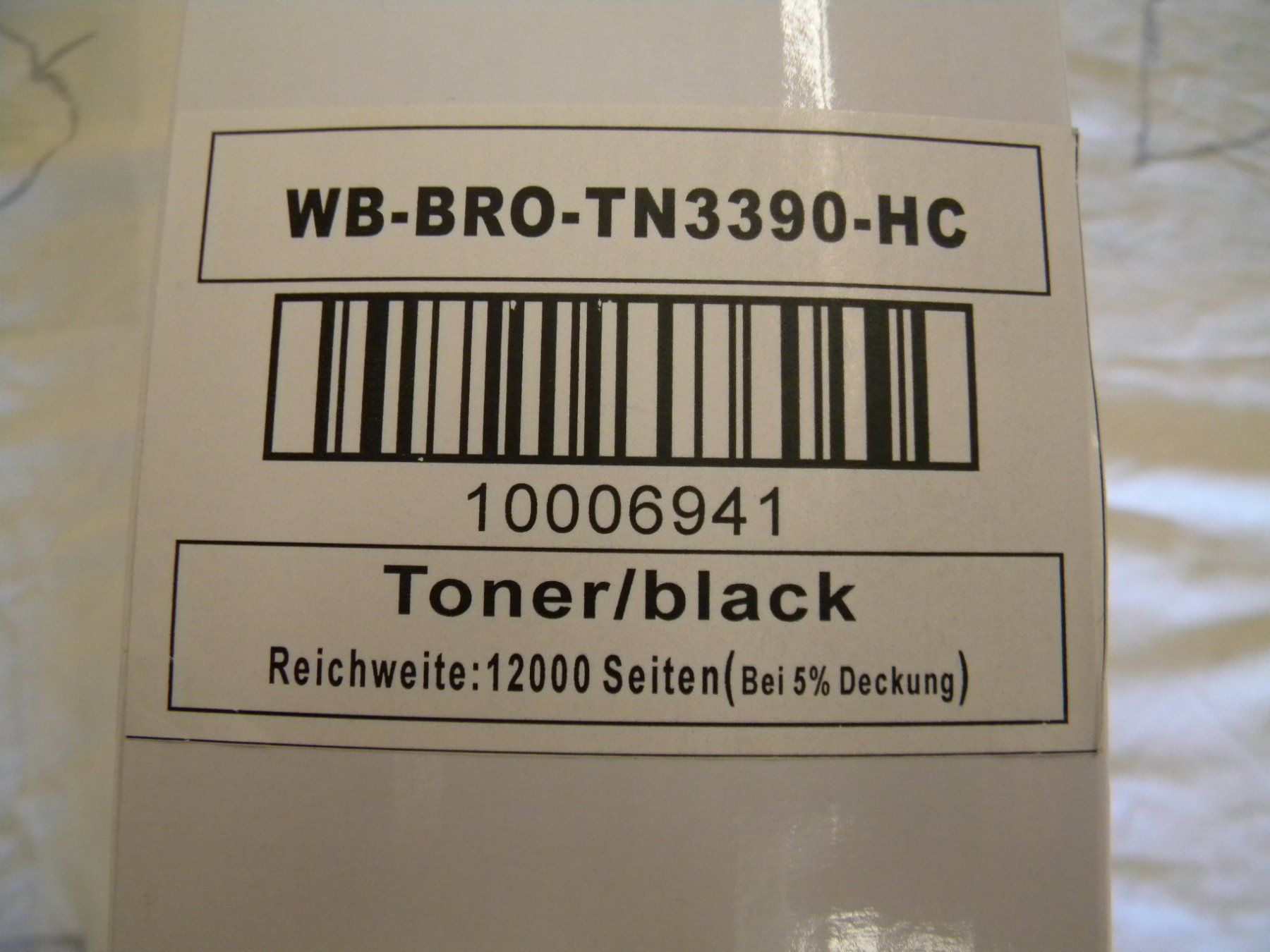 Druckerpatronen & Toner: TN-3390 – Neu und originalverpackt aus Bühler von Wini100 1