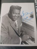 Fats Domino - handsignies 20x25cm Foto - † 2017