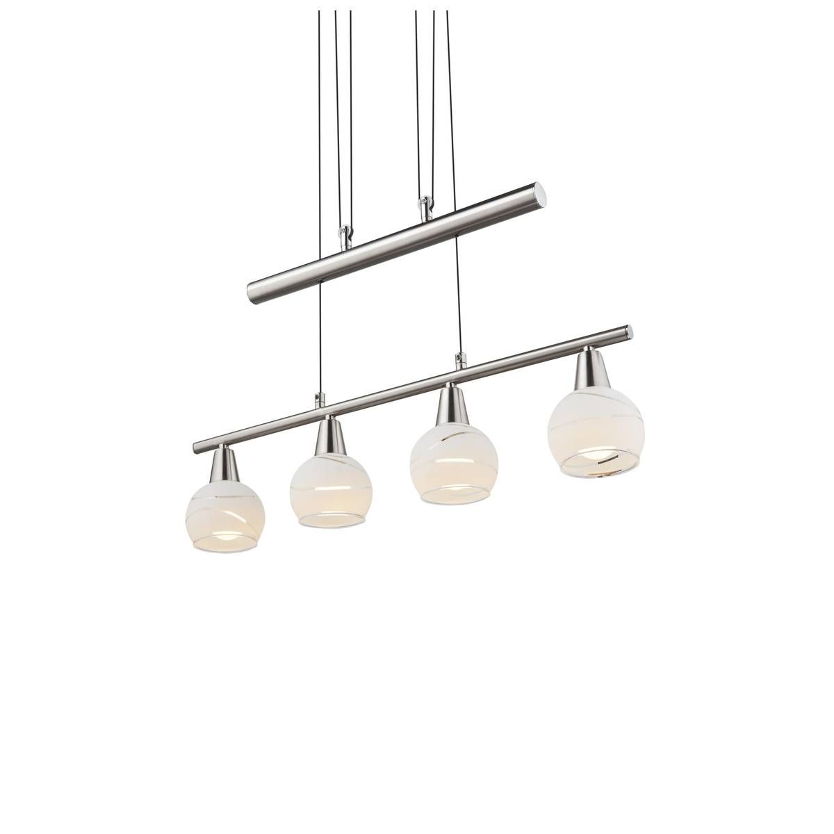 Lustres & lampes de plafonds: LED Pendelleuchte, Glas, 60 cm x 10 cm – Neuf (Voir description) à Kreuzlingen par Smart-Light 9