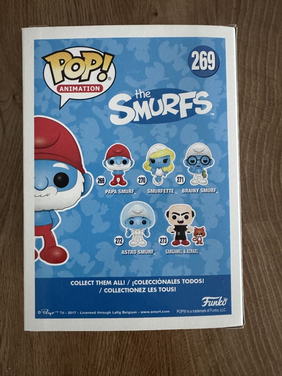 Funko Statuette: Funko Pop Papa Smurf – Nuovo (secondo la descrizione) da Konolfingen venduto da jabe21 1