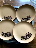 4 Porzellanteller * Elegant * Dekorativ * Sehr guter Zustand
