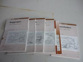 Schweizer Landeskarten Wanderkarten  1:25000 Swisstopo