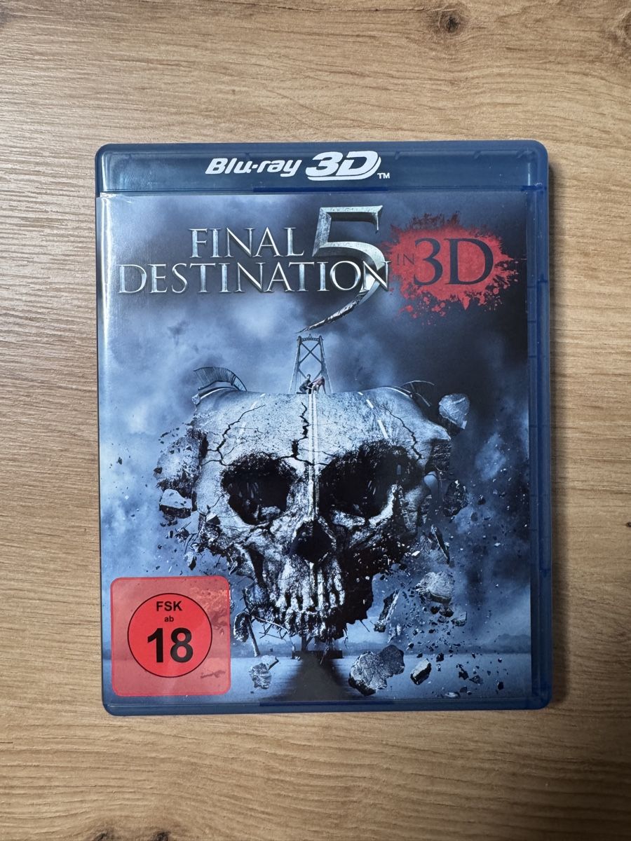 Tutti i DVDs: Final Destination 5 - Blu-ray 3D - Top! – Usato da Biberist venduto da etesummer 2