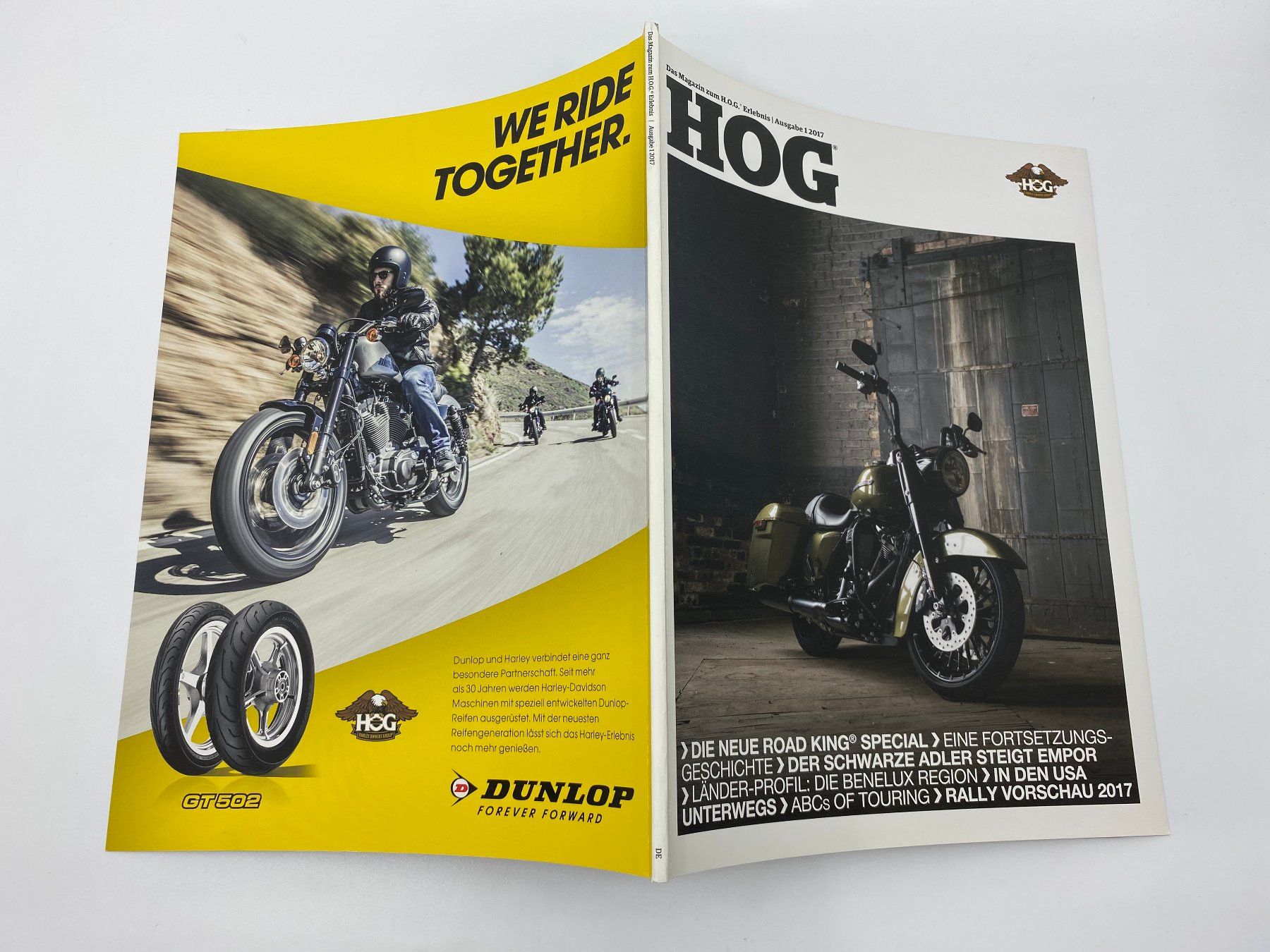 Riviste & Magazine: Harley Owners Group HOG Magazine 2017 – Usato da Langwiesen venduto da Restposten-24 2