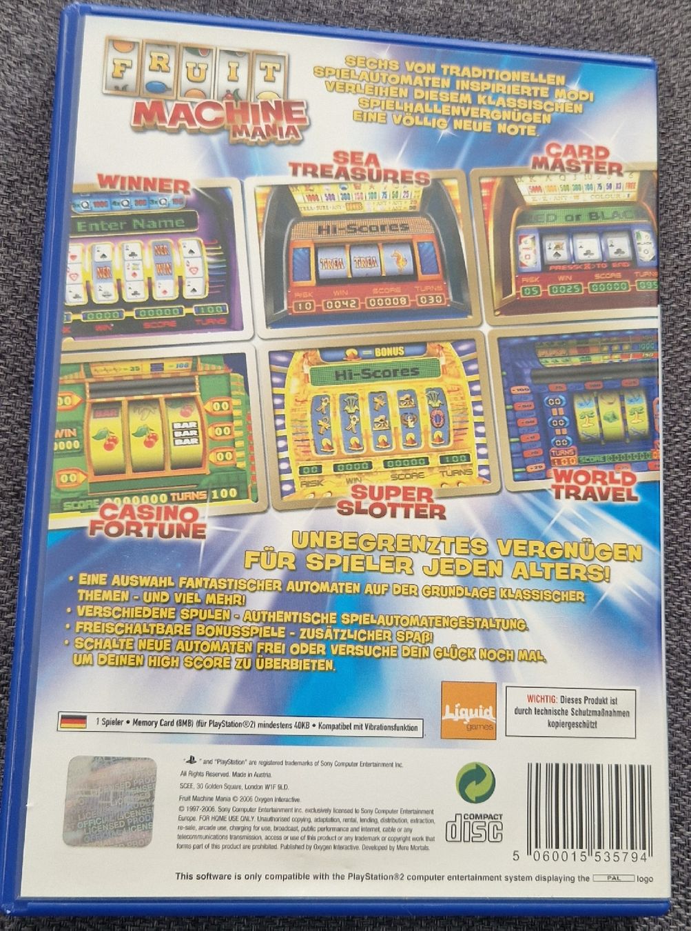 Sony Giochi: Fruit Machine Mania  PS2 – Usato da Villars-sur-Glâne venduto da MrLobTec 1