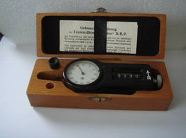 Mechanischer Drehzahl Tourenzähler "Probator" D.R.P.
