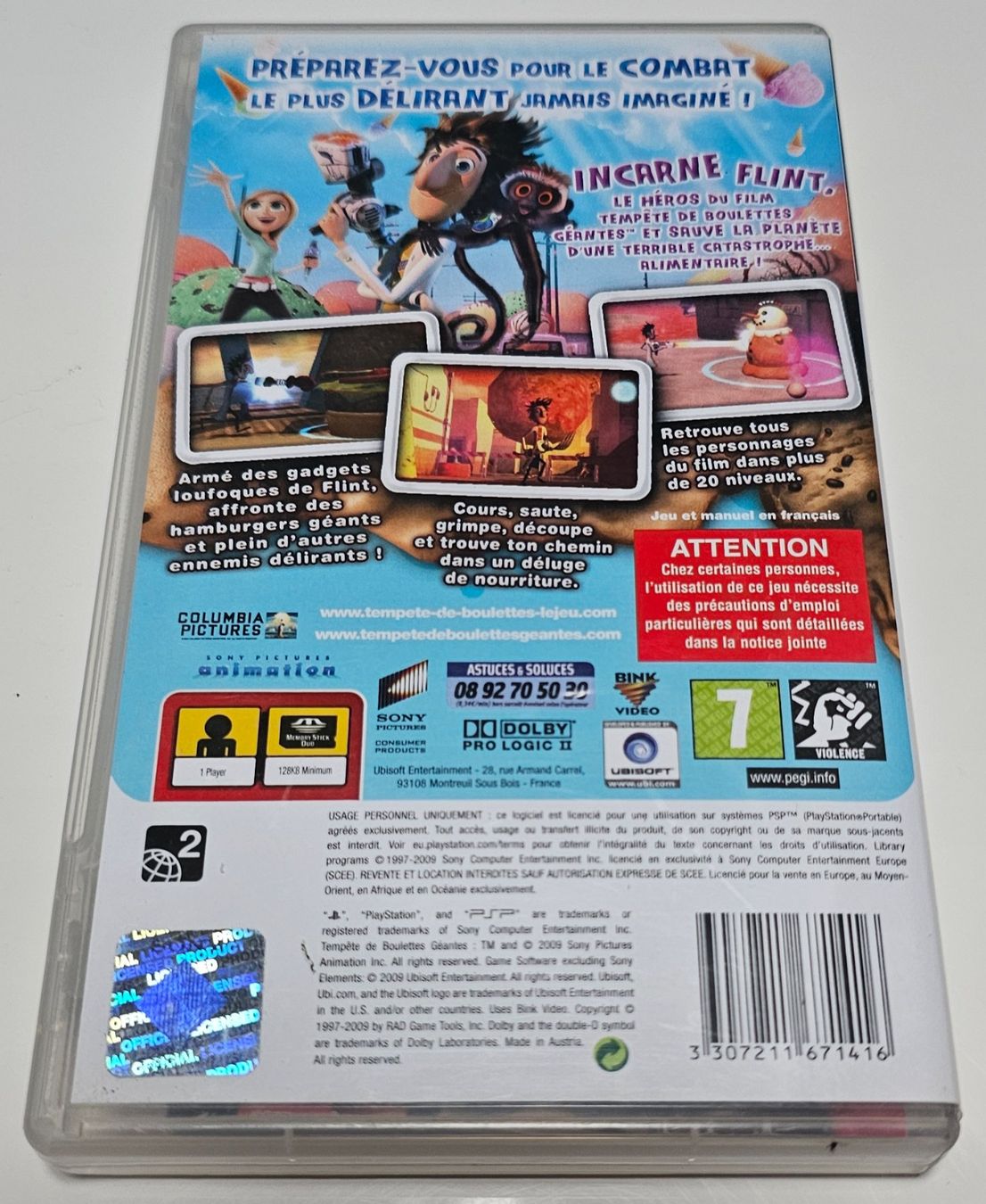 Sony Giochi: PSP Spiel - Tempete de Boulettes Geantes – Usato da La Garde venduto da The_Hammer76 1
