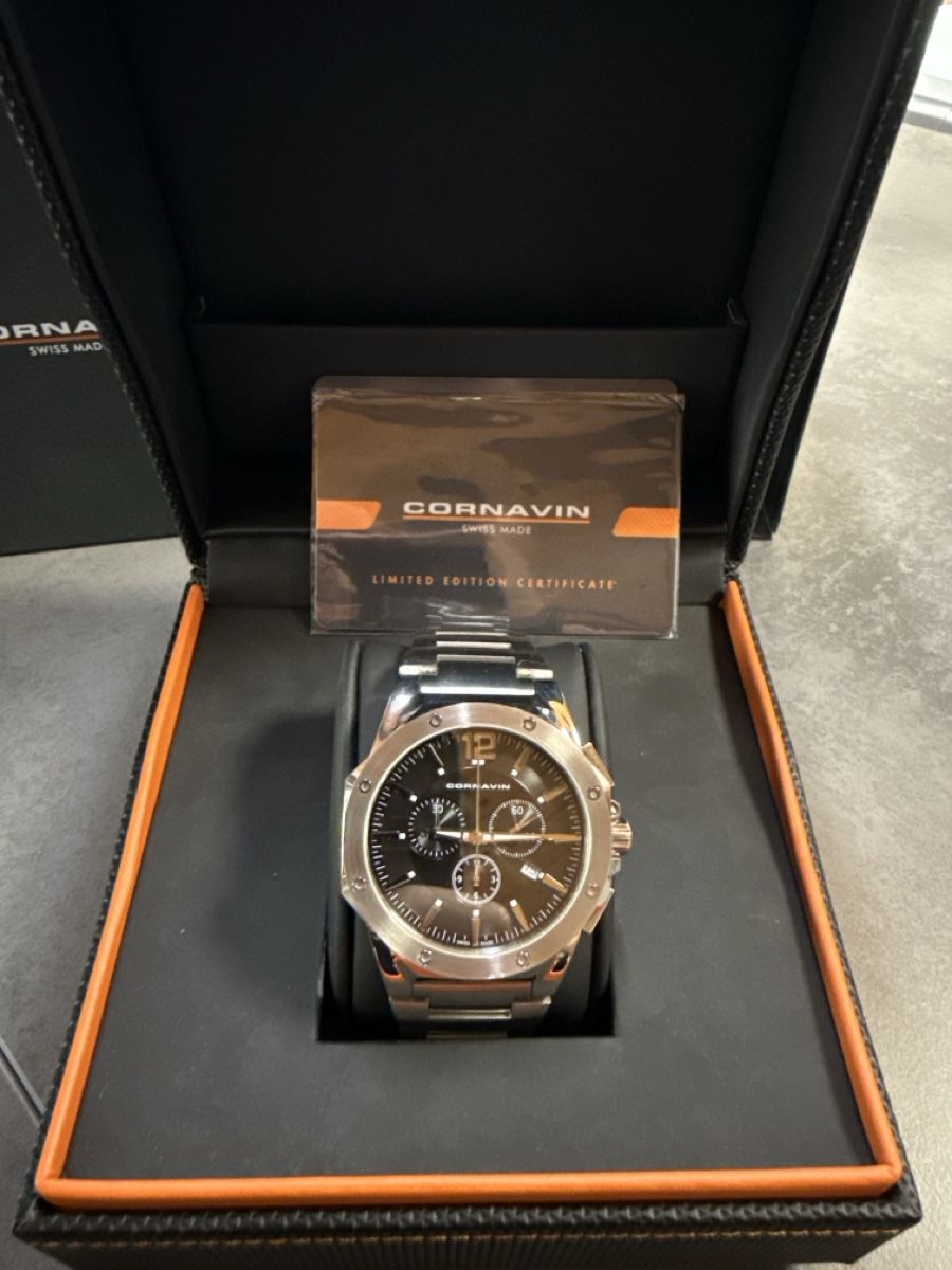 Uhren: Cornavin Uhr Herren Edelstahl Limited Edition mit Box – Gebraucht aus Mauensee von Sir_Mauzilot