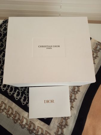 DIOR LUXUS Cashmere Tuch sehr gross 198 x 98 cm unbenutzt