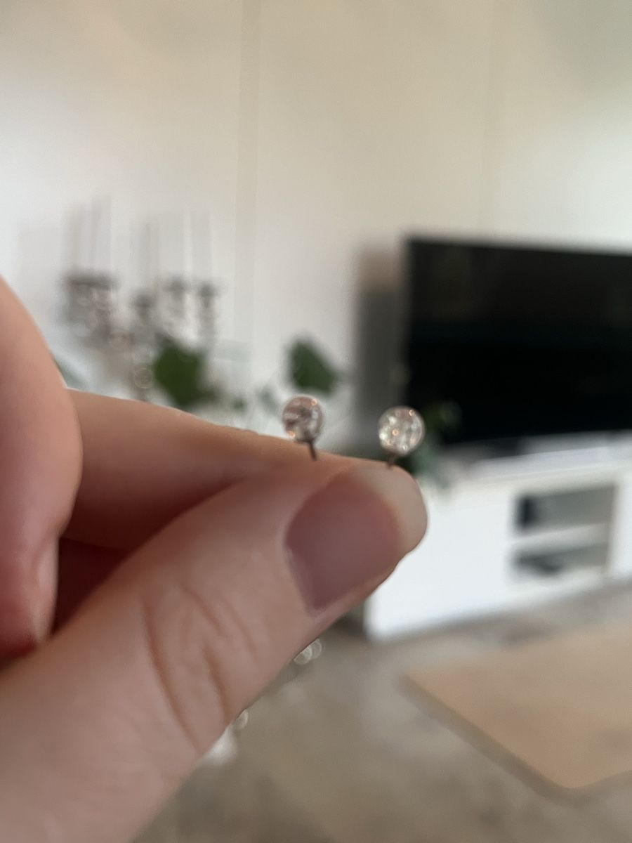 Orecchini pendenti & Orecchini a lobo: Klassische Ohrstecker mit echtem Stein, Silber, zeitlos! – Nuovo (secondo la descrizione) da Gockhausen venduto da Lali013 3