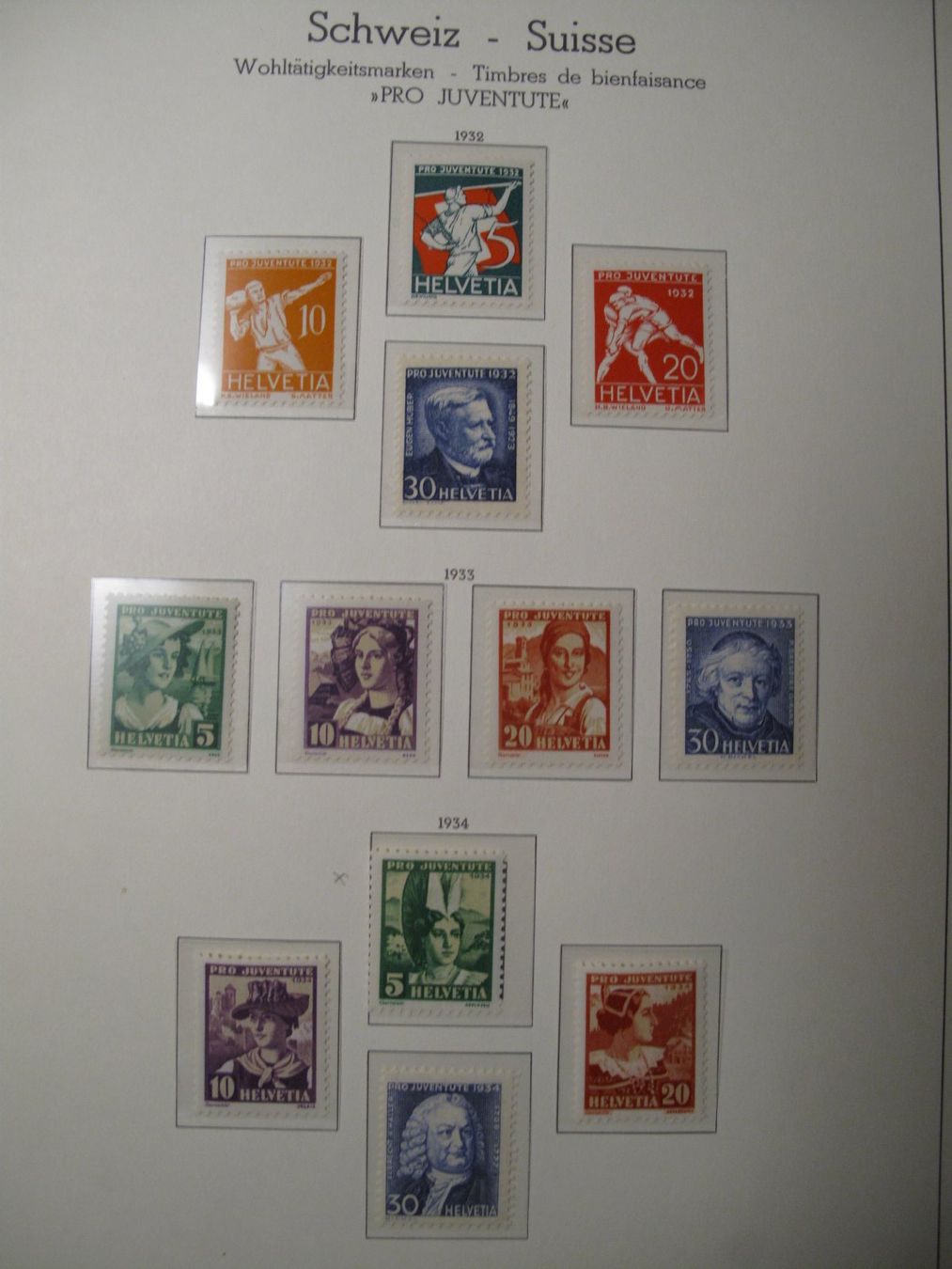 Album: Album mit Pro Juventute -2012 / Pro Patria-2010 Postfrisch – Usato da Wil SG venduto da fva01 7