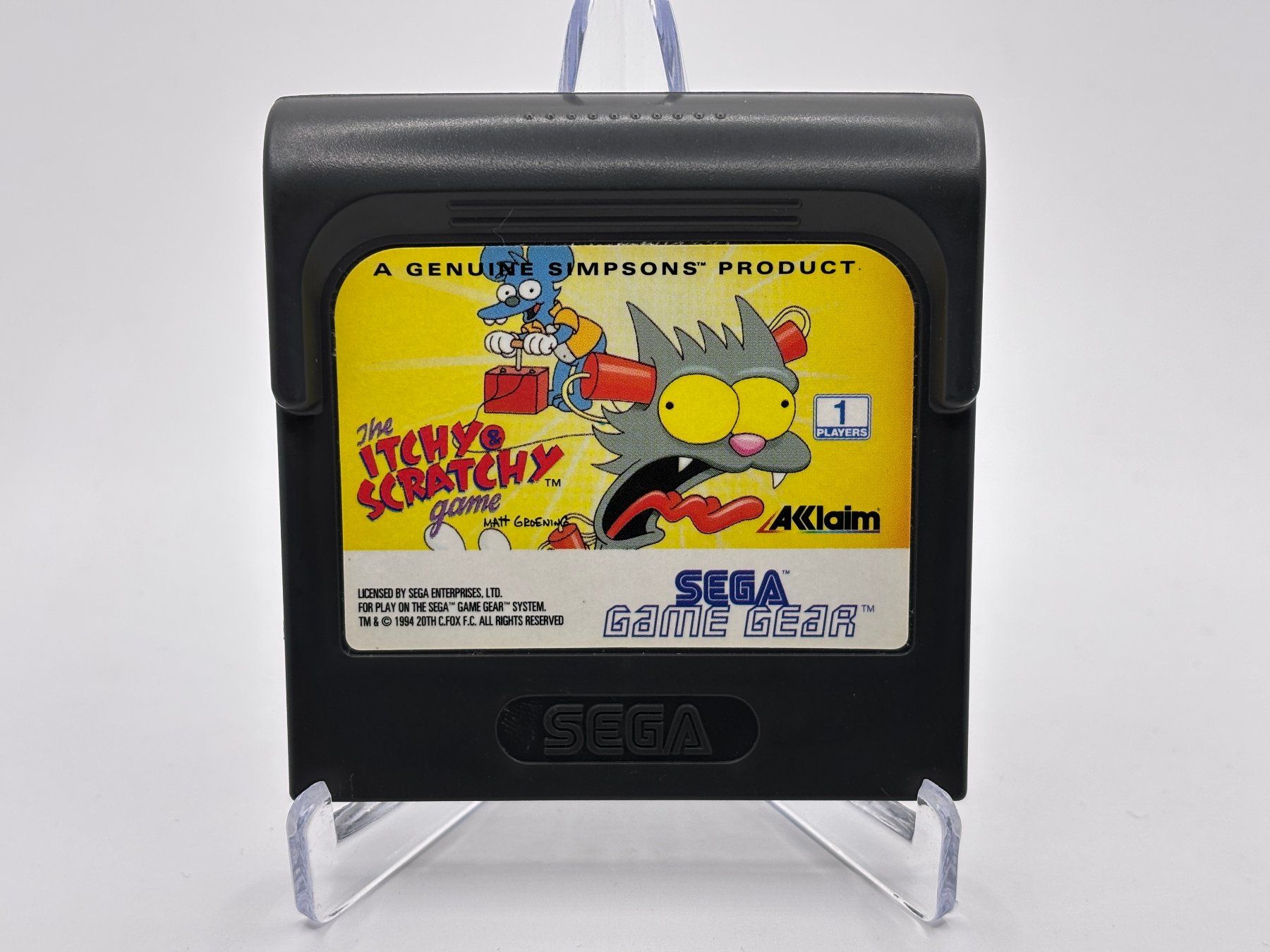 Sega Giochi: GG - The Itchy & Scratchy Game – Usato da Allschwil venduto da Bullach