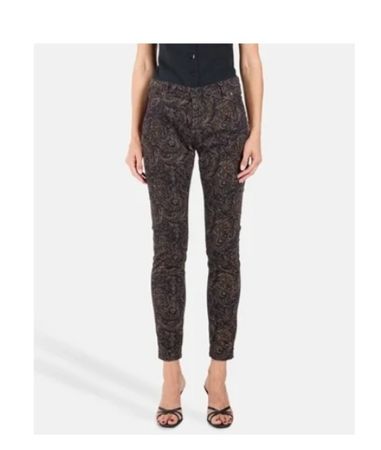 NILE - Slim velours à motifs XS