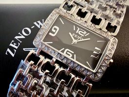 ZENO *Fashion Links*, bezel with Swarowski crystals, SRP298