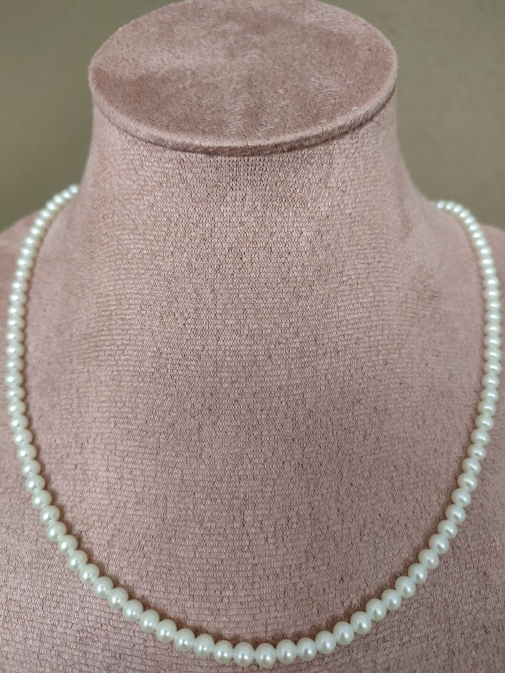 Catenine: Süsswasserperlen Kette AAA Qualität – Nuovo e nell'imballaggio originale da Bern venduto da Lidia.5 1