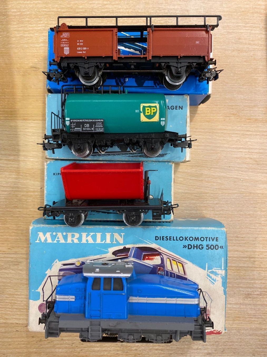 Märklin Modelleisenbahnen: Märklin 3078 DHG 500 Werkszug – Gebraucht aus Lupsingen von New-Haven 1