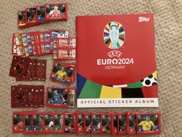Topps euro 2024 fast komplet (nur 12 sp fehlen)