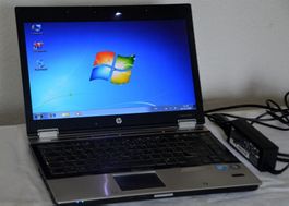HP 8440p 14" mit 128GB SSD, 6GB RAM, Win10Pro, Office 2021
