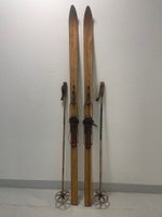 Ski (Nr. 49), Deko Ski, ca.1950, mit schöner Holzlauffläche