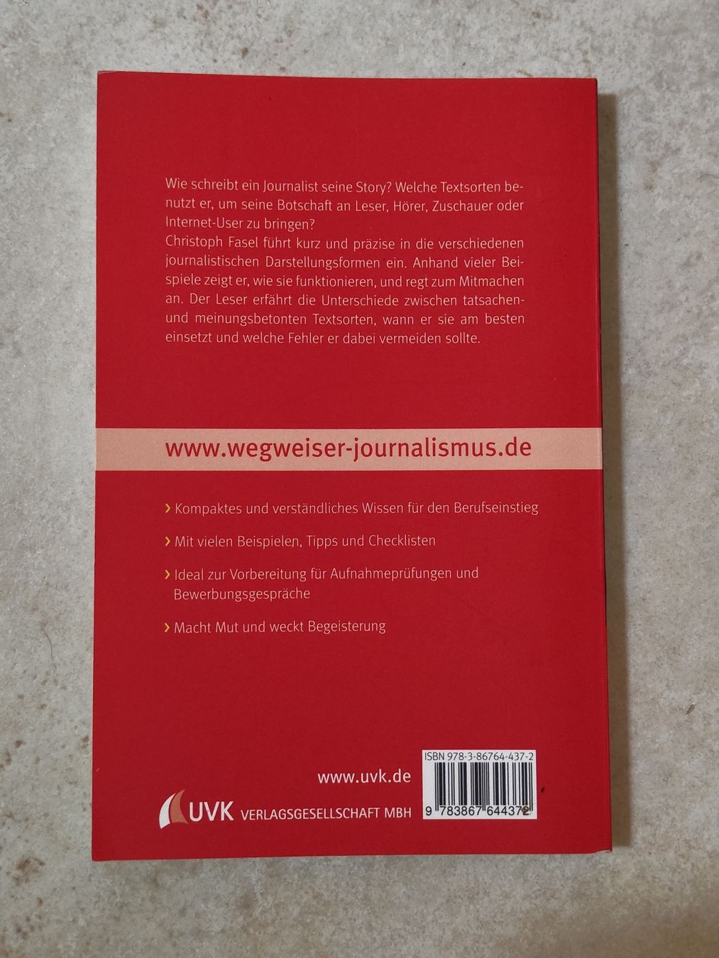 Libri: Wegweiser Journalismus Textsorten 2. Aufl UVK Buch – Nuovo (secondo la descrizione) da Schänis venduto da Second_Life_ 1
