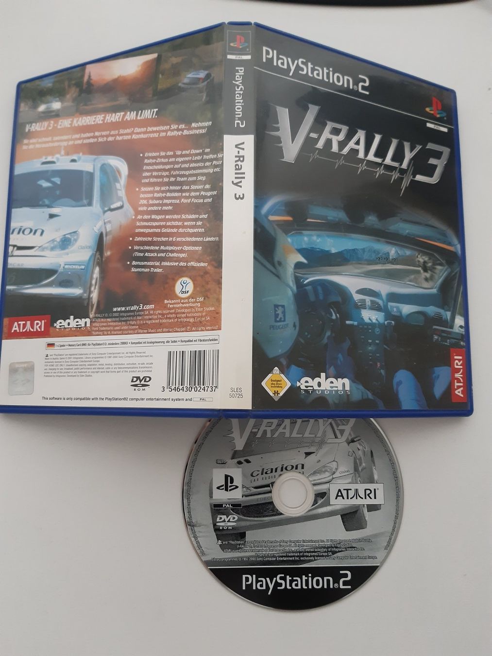 Sony Giochi: V-Rally 3 für PS2 – Usato da Dietikon venduto da Hwengi