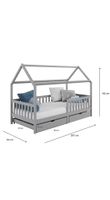 Kinderbett Hausbett   