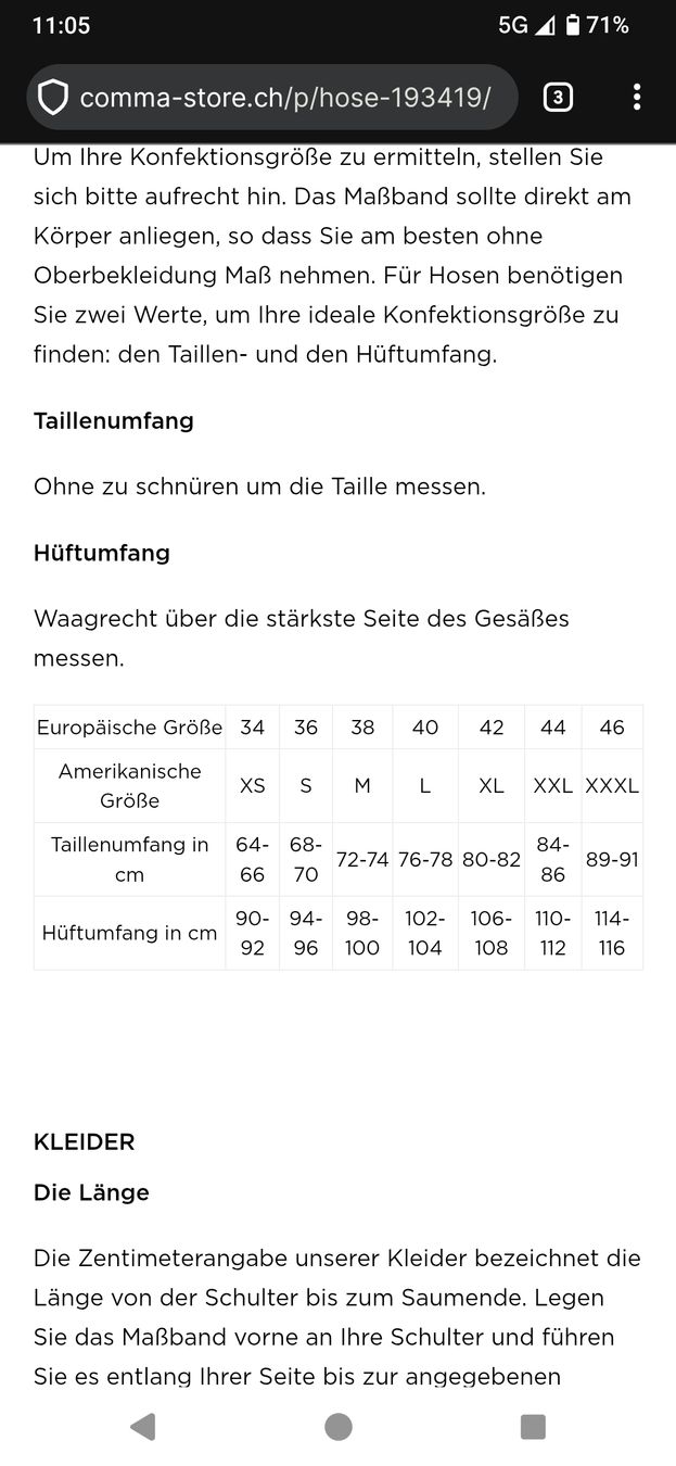 Comma Pantaloni: Comma, Anzugshose schwarz Grösse 34 – Nuovo (secondo la descrizione) da Pratteln venduto da Cartonsducoeur_bl 7