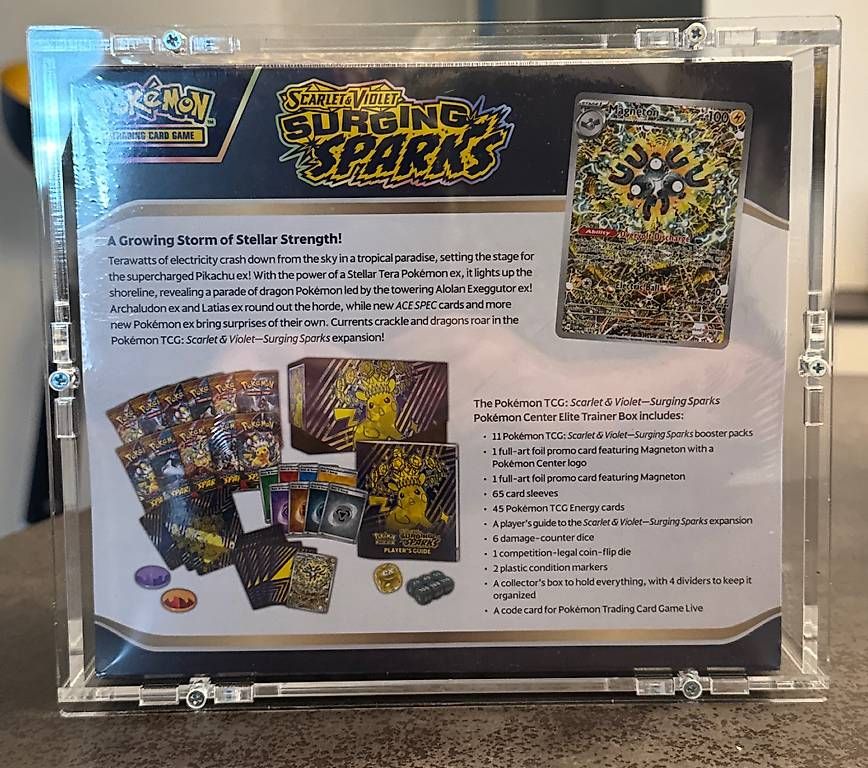 Pokémon Carte collezionabili: Surging Sparks Pokémon Center Elite Trainer Box – Nuovo e nell'imballaggio originale da Penthaz venduto da Loupuce 2