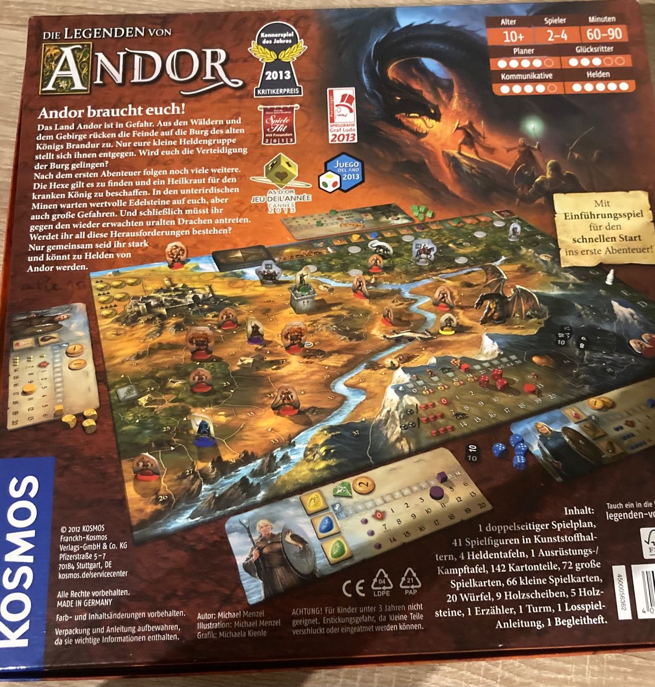 Kosmos Giochi: Die Legenden von Andor – Usato da Basel venduto da loona21 1