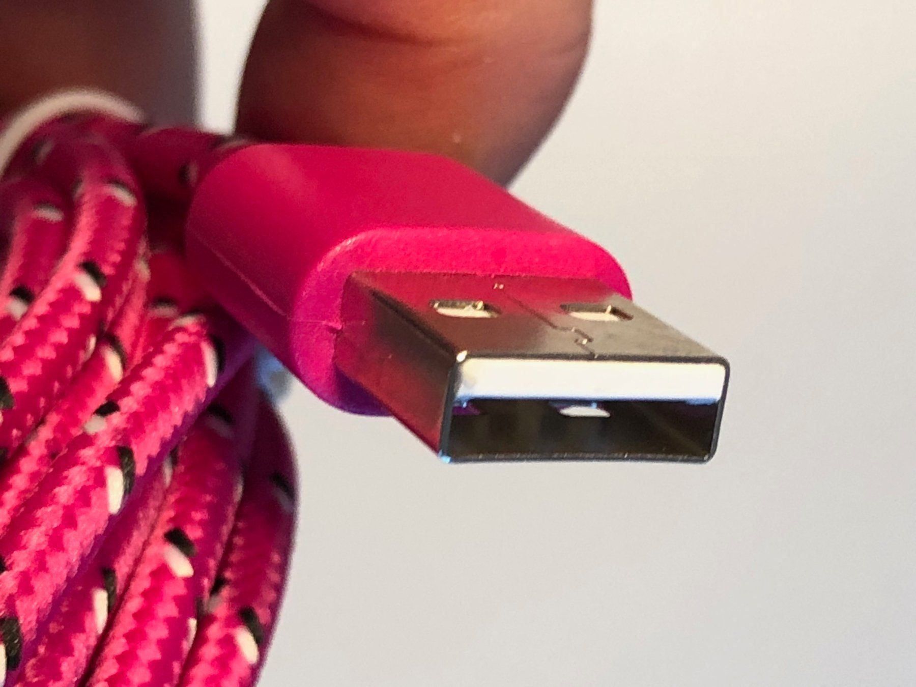 Câbles: Ladekabel USB-Typ A auf USB-Typ C (rosa) – Neuf avec emballage d'origine à Buchs SG par Handyman77 3