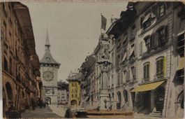 BERN  - carte colorée
