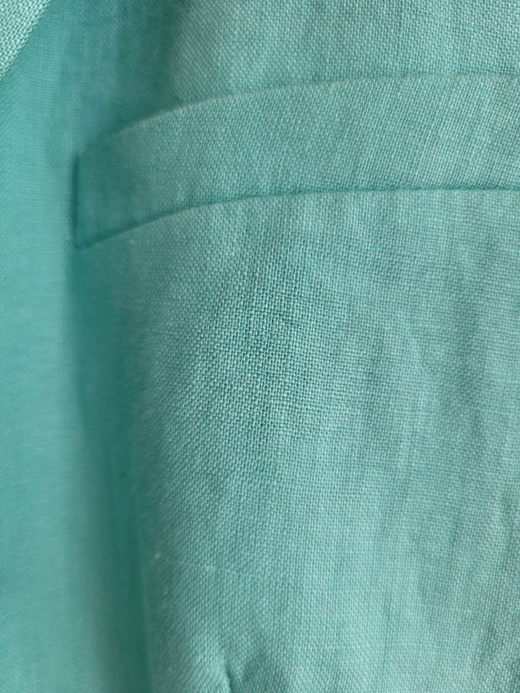 Globus Giacche: Globus Damen Blazer, Gr. 36 - türkis, 100% Leinen – Usato da Baar venduto da clar6 8