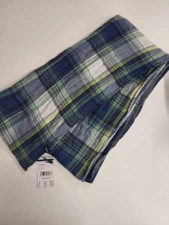 LERROS Schal, Blau/Grün kariert,9.90 statt 39.90