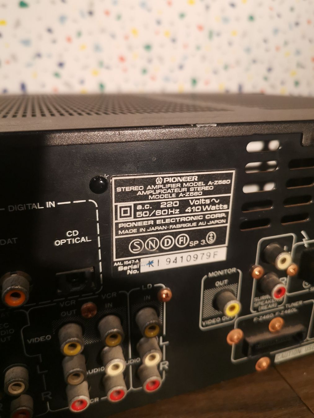 Pioneer Amplificateurs: PIONEER amplificateur A-Z560 – D'occasion à La neuveville par Madmax1979 6