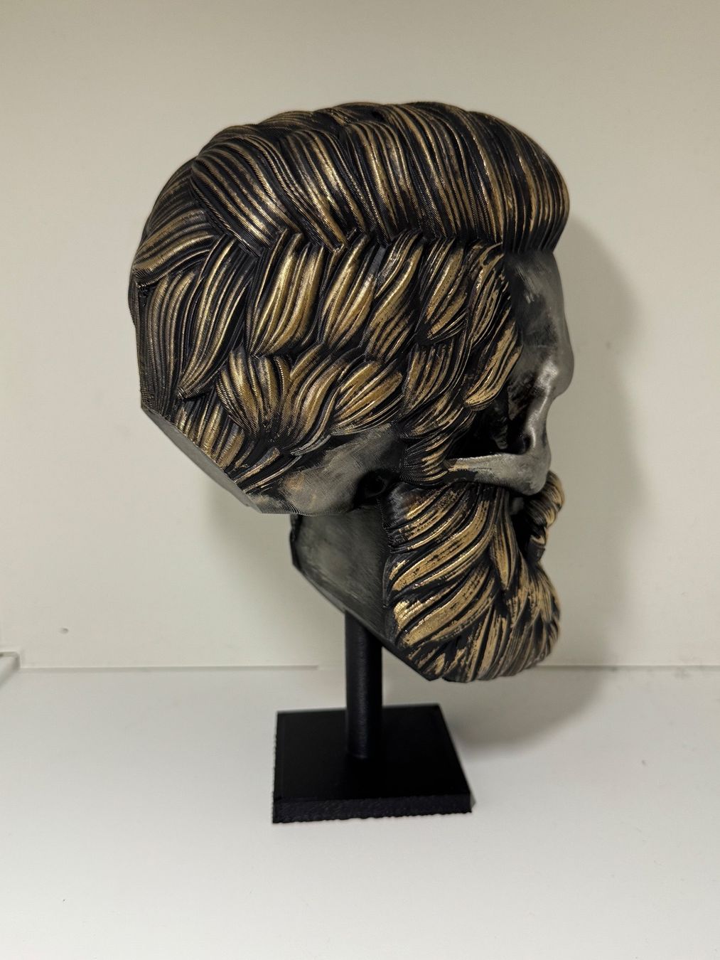Alle Dekorationen: Crâne barbu , déco unique pour Halloween! – Gebraucht aus Vicques von PAMB3D 4