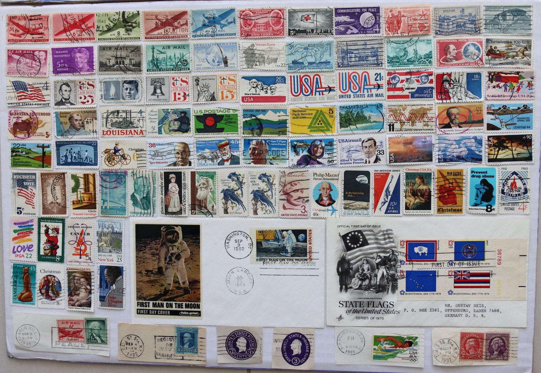 Tutti i francobolli: Briefmarken USA – Usato da Oberentfelden venduto da lakipul 4