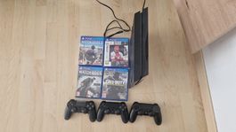 PlayStation 4 |500GB | CUH-1003A | +3 Controller | +4 Games