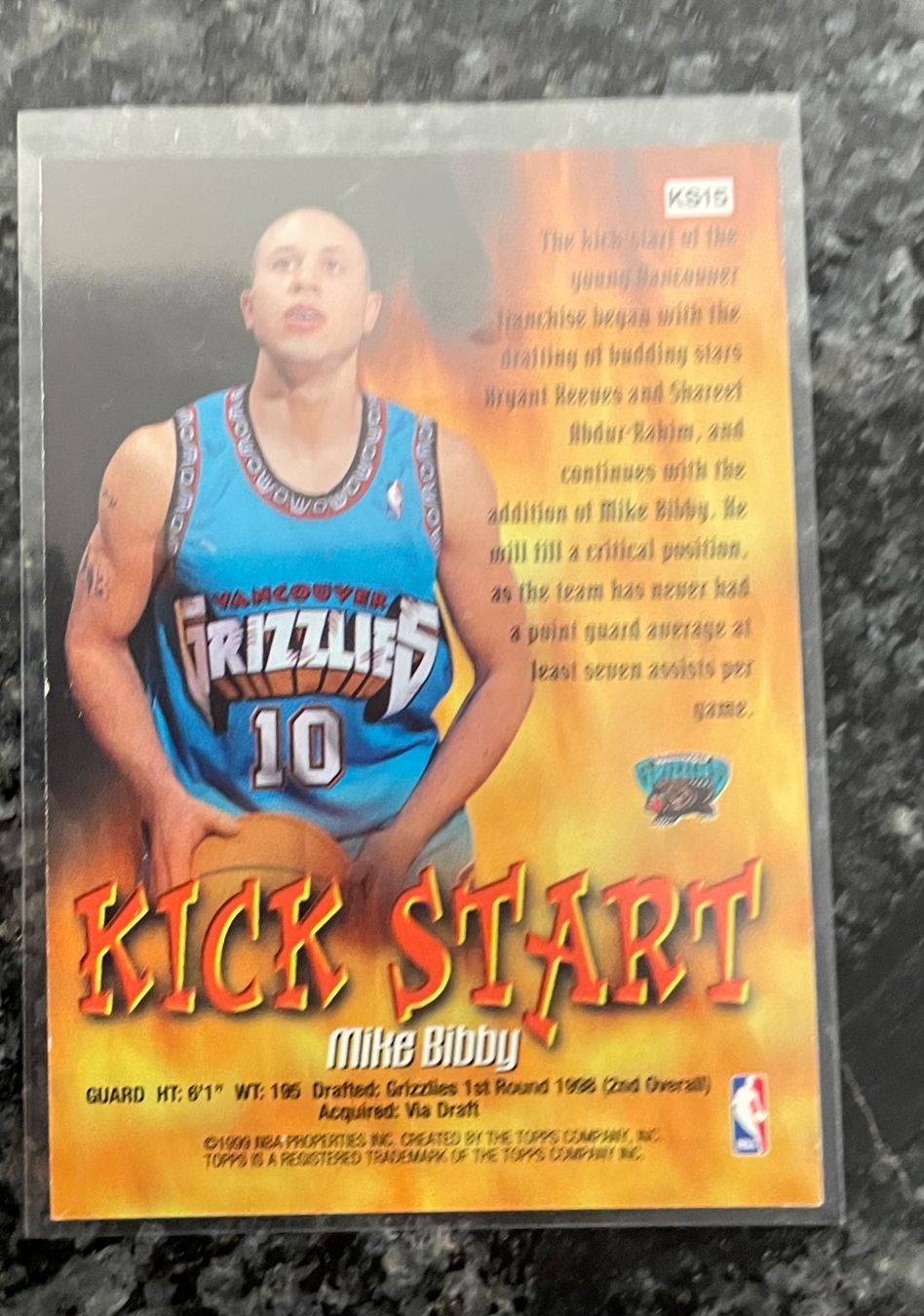 Nba Sammelbilder & Trading cards: NBA Mike Bibby Kick Start Rookie Card – Neu (gemäss Beschreibung) aus Muttenz von joba23 1