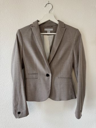 Blazer beige/grau